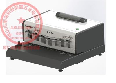 China A4 Grootte Automatische Plastic Spiraalvormige Bindende Machine Duurzaam met 15 Bladen Te koop