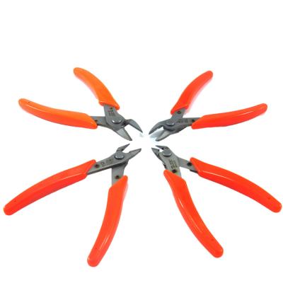 China PVC Steel Artificial Plastic Handle DIY Tool 1.4mm Spring Cutter Diagonal Pliers Cutting for sale