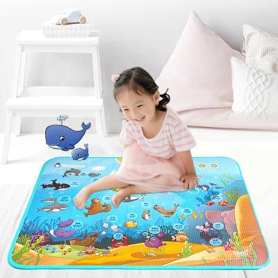 China Toy Roll-Type Mat XPE Pen Game Educational Animal Coloring Electronic Reading Audio Mat for sale