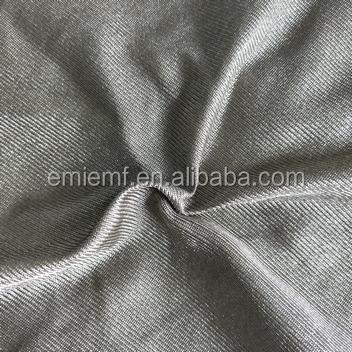 China Anti-static Fiber Silver Signal Blocking Cloth Emf Shielding Conductive Cloth For Speaker/Garment for sale