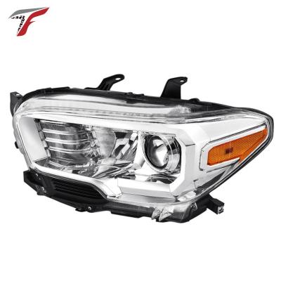 China Car With Amazon Tacoma Head Lamp 2016 Hot Selling Full Driving LED Headlight For Toyota USA American Style for sale