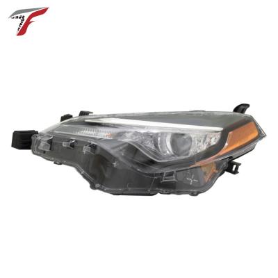 China EU Specifications Halogen Headlight LED Replacement Headlight For Toyota Corolla 2017 93*36*58.5cm for sale