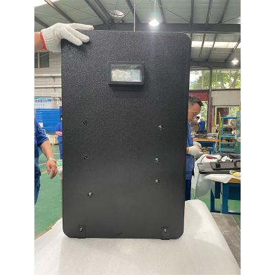 China Security Protection Standard NIJ 0101.06 Military Police Customized Level IV Ballistic Bulletproof Shield for sale