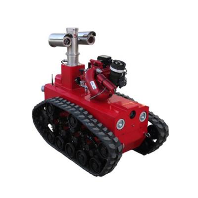 China Smart Remote Chassis Type Fire Extinguisher New Advanced Technology Fire Control Crawler Fighting Hose Robot à venda