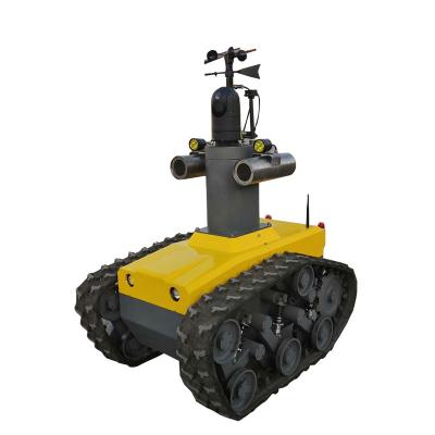 China Remote Control Fire Fighting Fire Valve Crawler Chassis Fire Fighting Hose Robot for sale