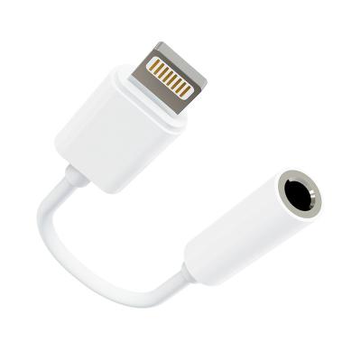 China Earphone Adapter Lightning To 3.5 Mm Earphone Jack Adapter For iPhone Lightning Adapter for sale