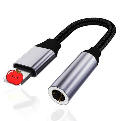 中国 Mobile Phone Free Sample Support Calls Lightning To 3.5mm Earphone Jack Adapter 販売のため