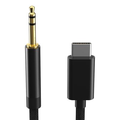 中国 AUX-type. Listening Music Cable USB C To 3.5mm Male To Male DC3.5 Jack Aux Car Stereo Cable 販売のため