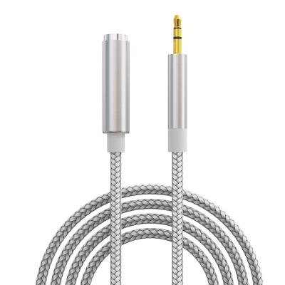 中国 AUX tips. Gold Listening Cable 10ft Music Shielded 3.5mm Stereo Jack Male To Aux Cable. audio female 販売のため