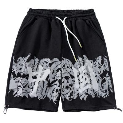 China Breathable Custom Dry Logo Nylon Beach Short Quick Casual 3D Printing Shorts Male Shorts for sale