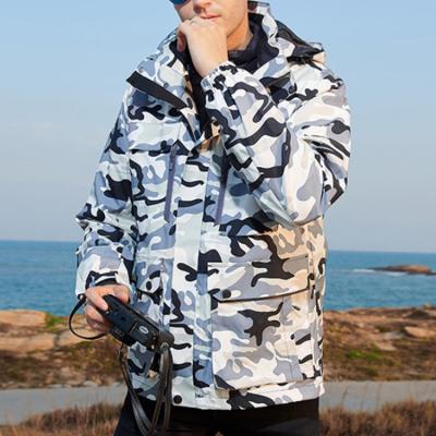 China Breathable Ladies Custom Women Camouflage Soft-SHELL Outdoor Men Waterproof Increase Jacket for sale