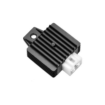 China Double-Silicon New Original 12V 4 Pin Voltage Regulator Full-wave Rectifier For GY6 Chinese Engine 50cc 125cc 150cc Scooter ATV Moped Parts for sale