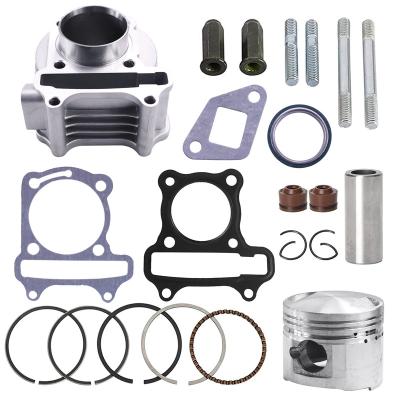 China The piston is to support the combustion pressure in the cylinder performance upgrade the big bored cylinder kit GY6 80cc 47mm for GY6 49cc 50cc 139QMB ATV scooter moped go kart, factory direct sale for sale