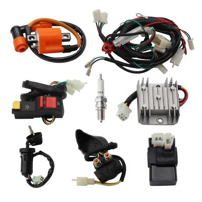 China Orange All-Electric Performance Ignition Coil Factory Direct Sales Harness Coil CDI 150 200 250cc Four-Wheel Car ATV Kart 5 Wire Rectifier Voltage for sale