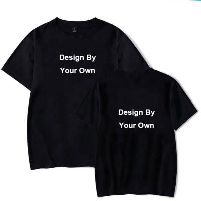 China OEM QUICK DRY service custom double printed 100% cotton T-shirt unisex sublimation multi color men women T-shirts for sale