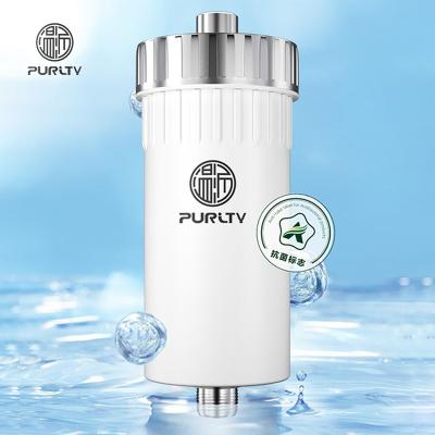 China Hotel Universal Shower Water Filter head Water Purifier for Bathroom Shower Head with Selenium Magnetite Filtration System for sale