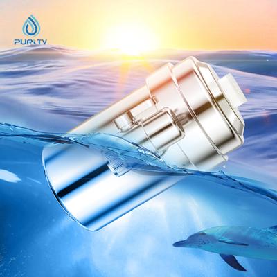 China Hotel Free Detergent Fixed Frequency Energy Bead Household Faucet Water Purifier Kitchen Tap Water Faucet Filter System Water Purifier for sale