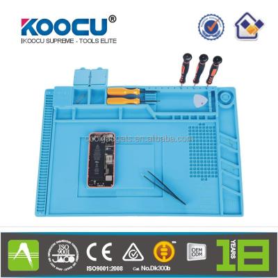 China [KOOCU] Thermal Insulation Repair S160 Pad Welding Working Silicone Anti-Static 45 x 30 cm / 17.7 x 11.8 inch for sale