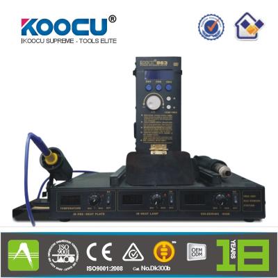 China KOOCU Infrared BGA ELITE 863 Infrared BGAs SMD SMT IC Soldering and Desoldering and Reballing rework station for sale