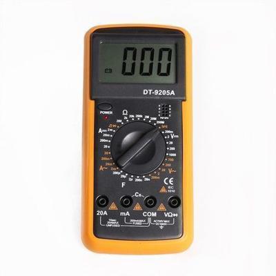 China Portable Multimeter Buzzer Probe Capacity Volt Ohm Ampere Meter Max. KOOCU Digital for sale