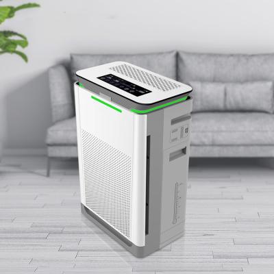 China Can Newcomer UV Choice Commercial Smart Hepa Filter Carbon Anion Air Purifier Cleaner 360 Degree With Humidifying Function for sale