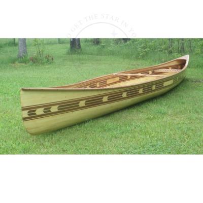 China Fishing Canoe / Wooden Canoe Boat Maker 16ft Kayak With 2 Seats Fishing Canoe for sale