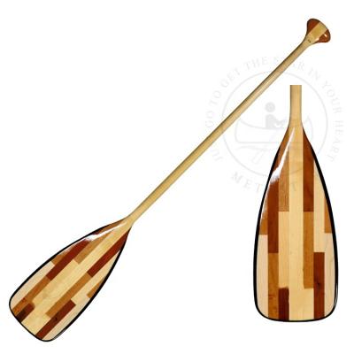 China Kayak/fishing canoe paddle explorers open real wooden canoe with ribs kayak/boat/canoe paddle fishing and camping for sale