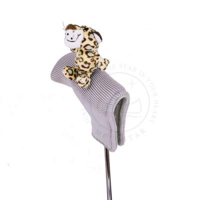 China Animal tiger golf putter cover/Volume tiger golf head cover putter-golf-head-covers golf club head cover blade putter for sale