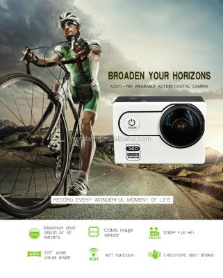 China YB-780 Wifi Helmet Sports Cameras hd 1080p Outdoor Waterproof Helmet Sports Action Camera 2