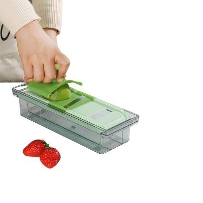 China Home Kitchen Viable Vegetable Processor Shredder And Manual Slicer Kitchen Knife Garlic Crushed Squeezer for sale