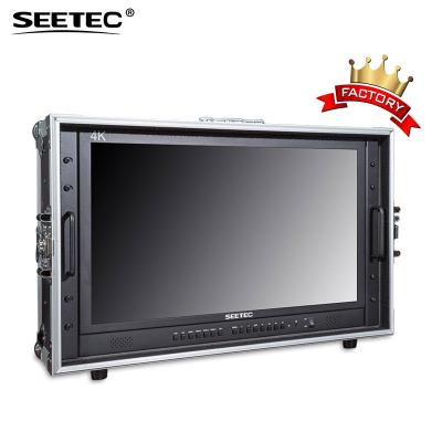 China SEETEC Desktop Broadcast Led Cinema Display 24 Monitor With 3840*2160 Resolution Quad Sliding Display for sale