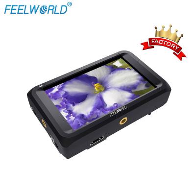 China Cinema Video Assist FEELWORLD 4.5 Inch LCD Portable Small Field Video Monitor For DSLR Camera With 4K HDMI SDI for sale