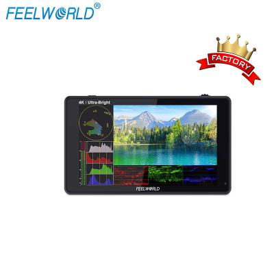 China FEELWORLD LUT6S 2600 Nits HDR/3D LUT Touch Screen DSLR Waveform 6 Inch IDS Field Monitor for sale