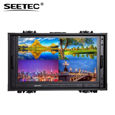 China Newest Design of Live Streaming SEETEC 28 Inch Monitor 4k Screen with Built-in SDI HIDM Conversion for Director for sale