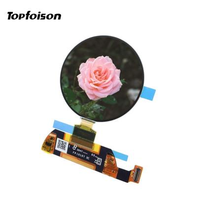 China Topfoison custom 1.39 inch round screen MIPI/SPI interface tft lcd panel with 454*454 resolution 1.39 inch for sale