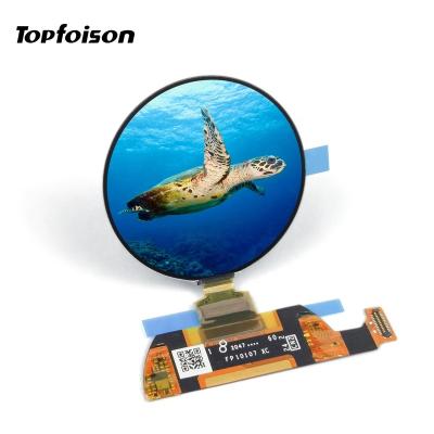 China Topfoison Small 1.39 Inch Round LCD Display With MIPI/SPI 1.39 Inch Interface 454*454 Resolution Screen for sale