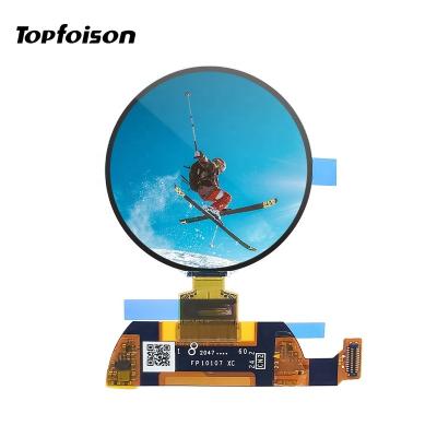 China Topfoison 1.39 Inch Small Round AMOLED Display Module 454*454 Screen Panel IPS With MIPI/SPI Interface For 1.39 Inch Wearable Devices for sale