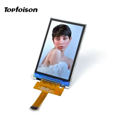 China Topfoison 2.8 inch 6 o'clock small viewing angle screen TFT LCD display panel with SPI 4 line interface 2.8 inch for sale