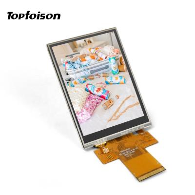 China Topfoison 3.2 inch TFT LCD Display Panel Digital Module Touch Screen MPU/SPI Interface 240*320 for Electronic Labels Industry 3.2inch for sale