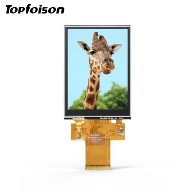 China Topfoison 240*320 3.2 Inch LCD Display Module SPI/MCU Interface Resistive Capacitive Touch Screen Screen For 3.2inch Medical Device for sale