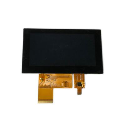 China Flexible IPS LCD Solution 4.3 inch 4.3 inch TFT LCD Panel 480x272 Landscape LCD Display Touch Screen for sale