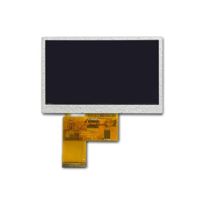 China Man Flexible LCD Solution 4.3 Inch TFT LCD Panel 480x272 Landscape LCD Display for sale