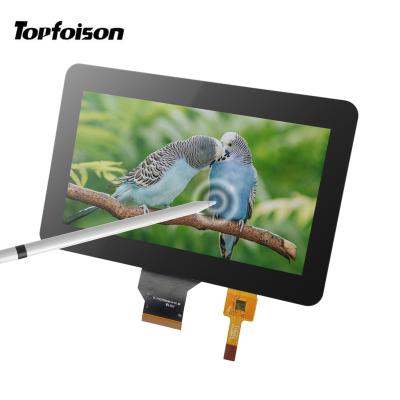 China Topfoison Custom OEM 7 inch touch screen tft lcd display screen module touch screen panel for industry applications 7.0 inch for sale