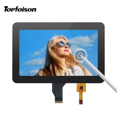 China Topfoison 7.0inch TFT LCD 7.0 inch Industrial Display Module 1024*600 Resolution IPS 4Line MIPI Interface Touch Screen Panel for sale