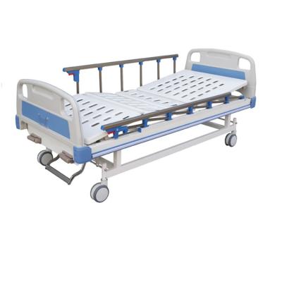 China Hospital Clinic 3 Cranks Can Be Manually Adjusted Medical Equipment Bed Rails Cranks Hospital Bed for sale