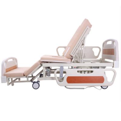 China Multifunctional hospital clinic house with wheel universal electric hospital bed care wheel medical bed with toilet for sale