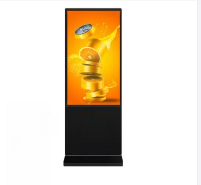 China Indoor 55 inch wifi touch screen   indoor floor stand kiosk sinage display digital signage lcd advertising player digital for sale