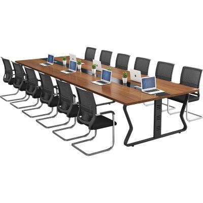 China HYZ04 Cost Effective Anti-fire Office Furniture Conference Table 10 People Meeting Office Meeting Table Conference for sale