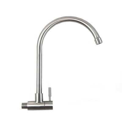 China Thermostatic Faucets Brushed Modern Single Lever SS304 Hot And Cold Water Kitchen Faucet, Luxury Household Kitchen Faucet for sale