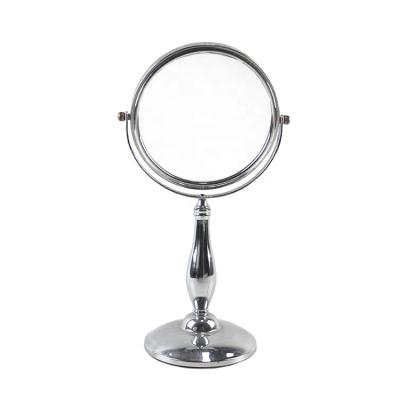 China Magnification: Hot Selling 1X/5X Female Portable Bathroom Desktop Makeup Magnifying Beauty Handle Double-Sided Dressing Decorative Vanity Mirror for sale